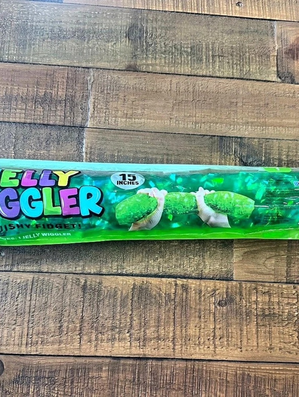 Crazy Fun Jelly Wiggler Squishy Fidget Toy 15 Inches
